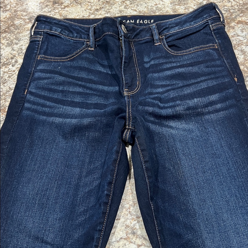 American Eagle Outfitters Blue Skinny Jeans